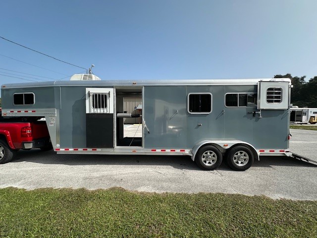 2015 4 Star 2+1 Runabout  3 Horse Straight Load Gooseneck Horse Trailer SOLD!!! 